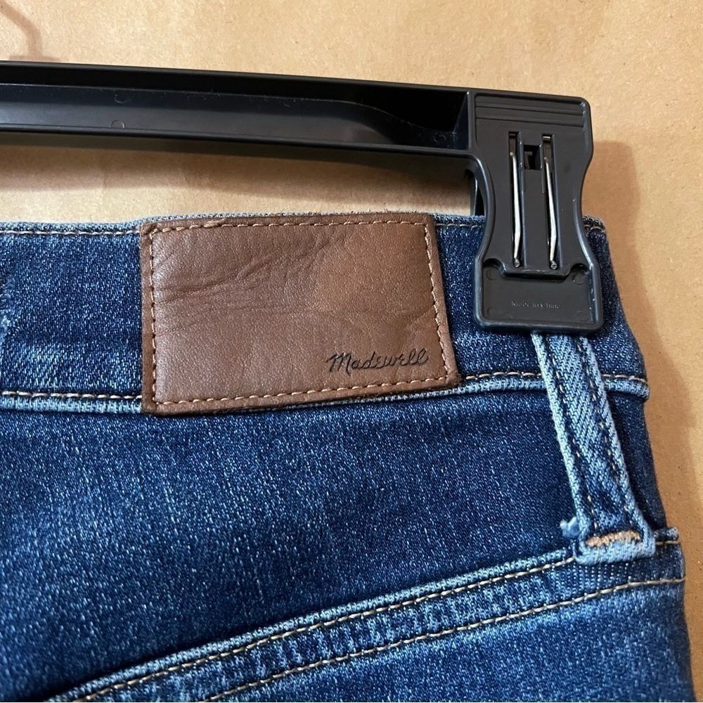 Madewell 10" High-Rise Skinny Jeans Cordell Wash Heatrich Denim Edition Size 24 - Picture 9 of 14